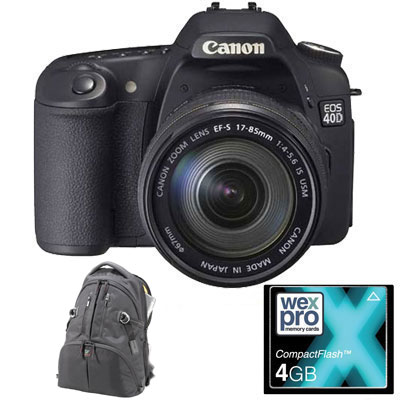 Canon EOS 40D Digital SLR with 17-85mm IS Lens -