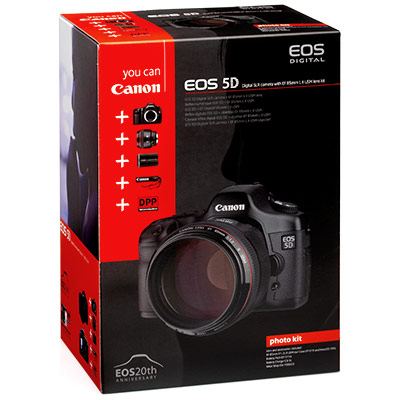EOS 5D Digital SLR with 85mm F1.2L II USM