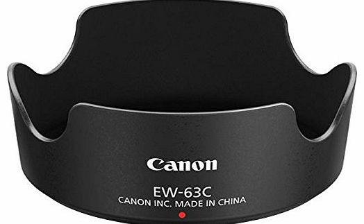 Canon EW-63C lens hood for EF-S 18-55mm f/3.5-5.6 IS STM objective