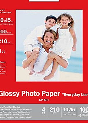 Glossy Photo Paper GP501 4x6  170g/m2 100