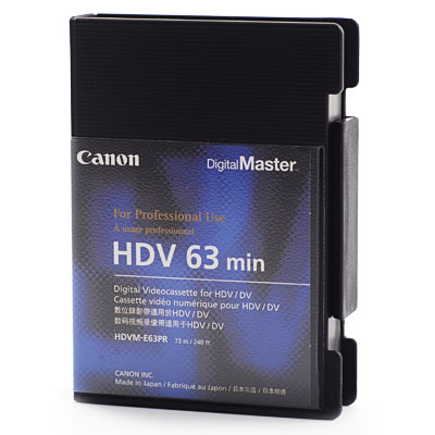 Canon HDVME63 63 Minute Digital Videocassette