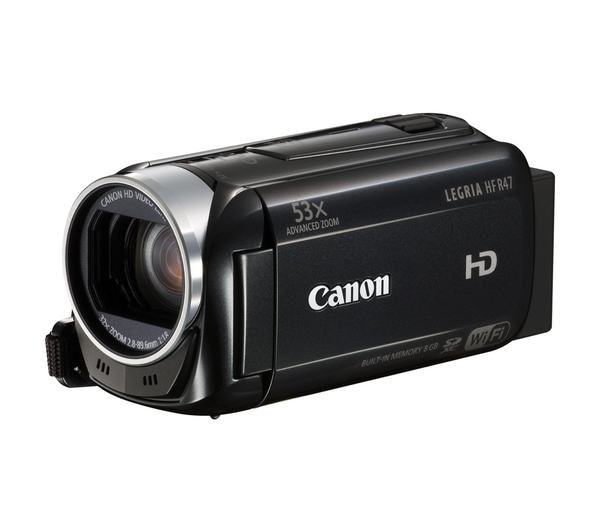 Canon Legria HF R47 Full HD Camcorder - Black-