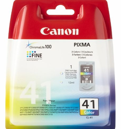 Canon No 41 Colour Ink Cartridge (CL-41, CL41)