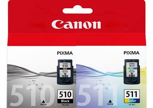 Canon PG510/ CL511 Ink Cartridges - Black/ Colour