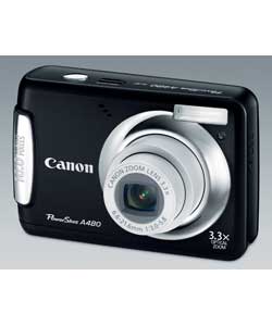 Canon PowerShot A480 Black