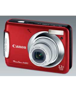 PowerShot A480 Red