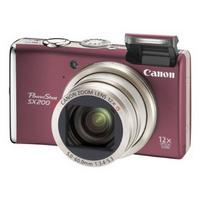 Canon PowerShot SX200IS red
