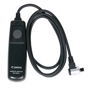 canon Remote Controller - RS-80N3 - 80cm Shutter Release for EOS 10D / 20D / 30D / 5D / 1D(S) MKII