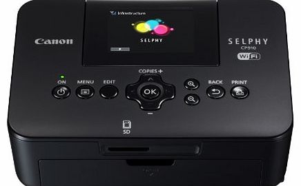 Canon Selphy CP910 Compact Photo Printer - Black