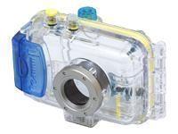 Canon WP DC100 - Marine case ( for digital photo camera ) - plastic - blue- transparent