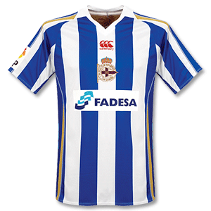 Canterbury 07-08 Deportivo La Coruna Home Shirt