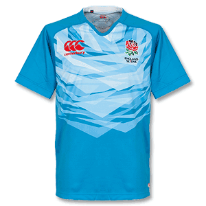 Canterbury 12-13 England Alternate Rugby Sevens S/S Shirt Pro