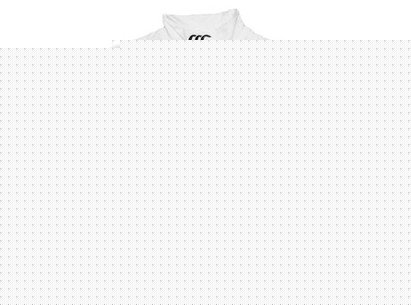 Canterbury Base Layer Cold Mock Turtleneck LS T-shirt White