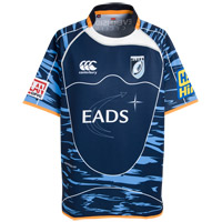 Canterbury Cardiff Blues Heineken Cup Pro Rugby Shirt.