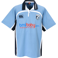 Canterbury Cardiff Blues Home Rugby Shirt 2007/08 - Short