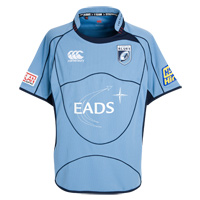 Canterbury Cardiff Home Pro Rugby Shirt 2009/10.