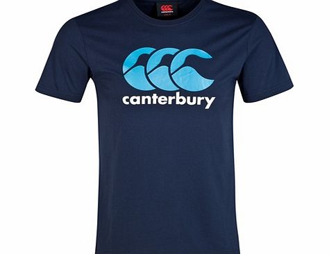 CCC Logo T-Shirt Navy `E54 4093 76H