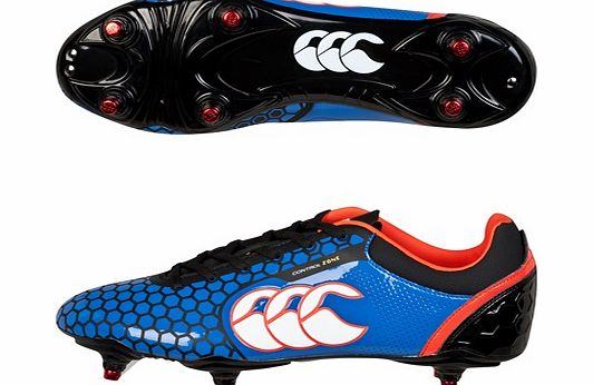 Canterbury Control Club Soft Ground Boot Blue