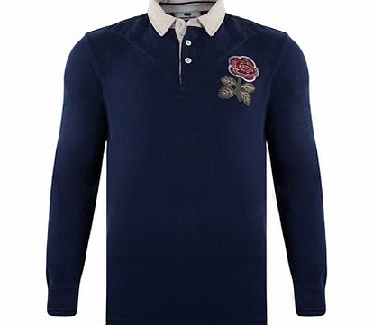 Canterbury England 1871 Rugby Shirt - Peacoat - Long Sleeve