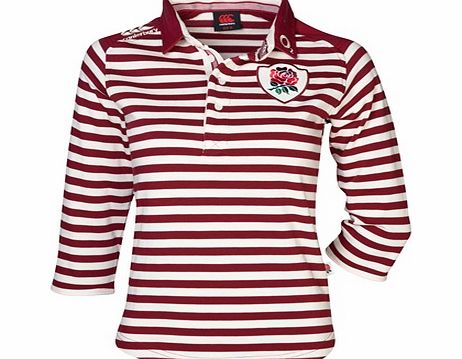 Canterbury England Alternate Rugby Classic 3/4 Sleeve Shirt