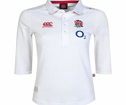 England Home Classic 3/4 Sleeve Rugby Shirt
