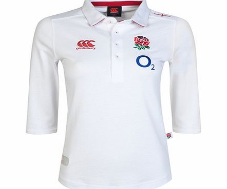 England Home Classic 3/4 Sleeve Rugby Shirt