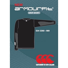 Canterbury Grip Shirt Black Armourfit Long Sleeved - Cold to Stay Warm