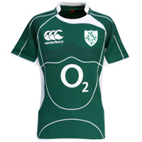 Canterbury Ireland Home Pro Rugby Jersey 2007/08.