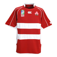 Canterbury Japan RWC Home Pro Rugby Shirt 2007/08.