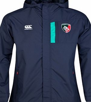 Canterbury Leicester Tigers Full Zip Shower Jacket Navy