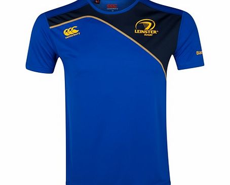 Canterbury Leinster Rugby Dry Training T-Shirt Blue