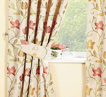 Canterbury Luxury Lined Jacquard Curtains By