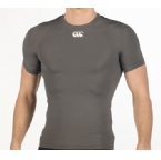 Canterbury Mens Baselayer Hot T-Shirt Charcoal