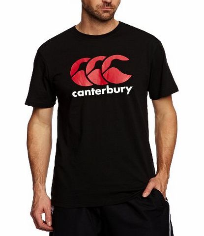 Canterbury Mens CCC Logo T-Shirt - Black, X-Large