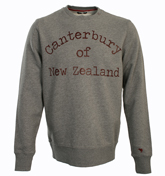 Canterbury of NZ Canterbury Hamilton Grey Sweatshirt