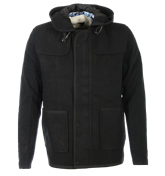 Canterbury of NZ Canterbury Norton Black Duffle Coat
