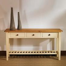 Canterbury Painted Console Table 3 Drawers