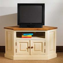 Painted TV Corner Unit