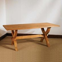 Pine Oxbow Table Large