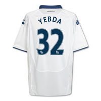 Portsmouth Away Shirt 2009/10 with Yebda 32