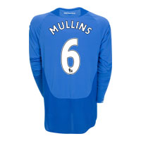 Portsmouth Home Shirt 2009/10 with Mullins 6