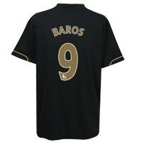 Canterbury Portsmouth Third Shirt 2007/08 with Baros 9