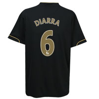 Canterbury Portsmouth Third Shirt 2007/08 with Diarra 6