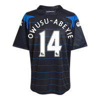 Canterbury Portsmouth Third Shirt 2009/10 with Owusu-Abeyie