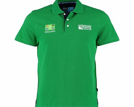 Canterbury Rugby World Cup 2015 Ireland Polo Green R53106