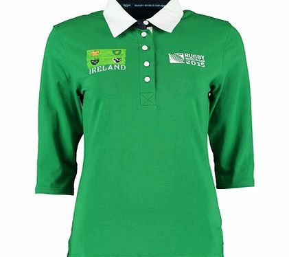 Canterbury Rugby World Cup 2015 Ireland Rugby Shirt - 3/4