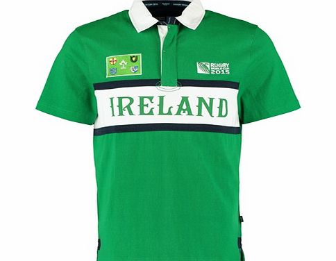Canterbury Rugby World Cup 2015 Ireland Rugby Shirt - Short