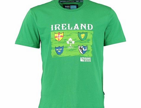 Canterbury Rugby World Cup 2015 Ireland T-Shirt Green R54105