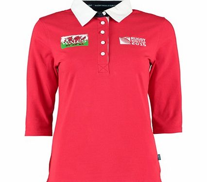 Canterbury Rugby World Cup 2015 Wales Rugby Shirt - 3/4