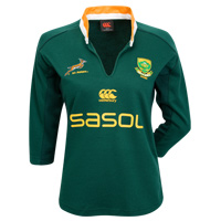 Canterbury Springbok Supporters 3/4 Sleeve Rugby Shirt -